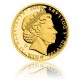 2016 - Zlatá mince 5 NZD Potopení Bismarcku - Proof 