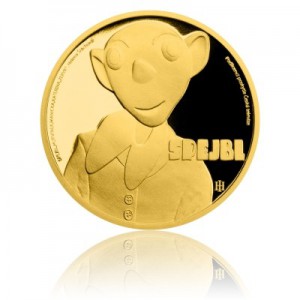 2016 - Zlatá mince 5 NZD Spejbl 