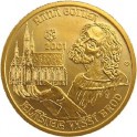 2001 - Zlatá mince Raná gotika - kláštěr ve Vyšším Brodě, standard - b.k. 