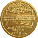 2005 - Zlatá mince Kubismus - lázeňský dům v Lázních Bohdaneč, Proof