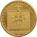 2003 - Zlatá mince Pozdní renesance - štíty domů ve Slavonicích, standard - b.k. 