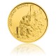 Hrad Bezděz - zlatá mince z cyklu Hrady České republiky - běžná kvalita - Standard - emise říjen 2016 - orientační cena