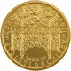 Zlatá mince Novogotika - zámek Hluboká, Proof