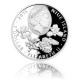 2016 - Stříbrná mince 1 NZD Leknín bílý - kolorováno 