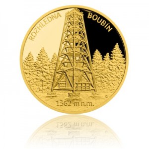 2016 - Zlatá medaile Rozhledna Boubín - Au 1/4 Oz