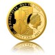2016 - Zlatá mince 25 NZD W. A. Mozart - Proof - 1/2 Oz