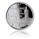 Stříbrná medaile Olympijské hry Londýn "2012"