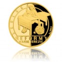 2017 - Zlatá mince 10 NZD Reformy Marie Terezie - školská - Proof 
