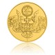 2016 - Zlatá medaile ve váze 40ti dukátu s motivem 20 Kč bankovky - Přemysl Otakar I.
