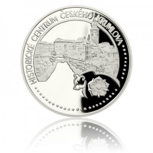 2017 - Platinová mince 50 NZD UNESCO - Český Krumlov - 1 Oz