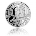 2016 - Stříbrná uncová medaile Staroměstský orloj - Kozoroh