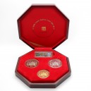 The Singapore Lunar Series Proof Set - Year of the Tiger 1998