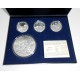 Sada 4 stříbrných mincí Francisco de Goya
