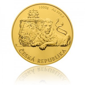 2017 - Zlatá mince 8000 NZD Česká státnost - 10 Oz