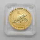 Zlatá investiční mince Year of the Mouse, Rok krysy 1/4 Oz - rok 1996