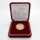 2003 - Zlatá medaile 10. výročí české měny a založení České mincovny, Au 1/4 Oz