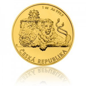 2018 - Zlatá mince 250 NZD Český lev - 1 Oz - číslováno