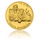 2018 - Zlatá mince 250 NZD Český lev - 1 Oz 