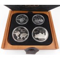 Sada čtyř stříbrných mincí LOH Montreal 1976, Proof - rok 1973 