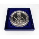 Stříbrná pamětní mince Korunovace prince Charlese, BK, rok 1979