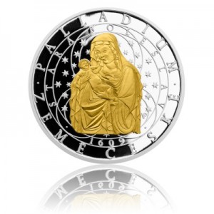 2014 - Stříbrná mince 5 NZD Palladium země české - Proof 