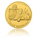 2018 - Zlatá mince 500 NZD Český lev - 10 Oz