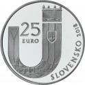 Stříbrná pamětní mince 25. výročí vzniku Slovenské republiky 2018, Standard