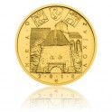 Hrad Zvíkov - zlatá mince z cyklu Hrady České republiky - běžná kvalita - Standard 