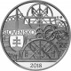 Stříbrná pamětní mince První Parník na Dunaji 2018, Standard