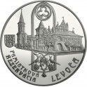 Stříbrná pamětní mince Levoča - 2017, Proof