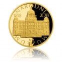 2018 - Zlatá medaile Národní muzeum - číslováno - Au 1/2 Oz