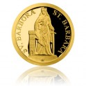 2018 - Zlatá mince 5 NZD Patroni - Svatá Barbora - Proof 