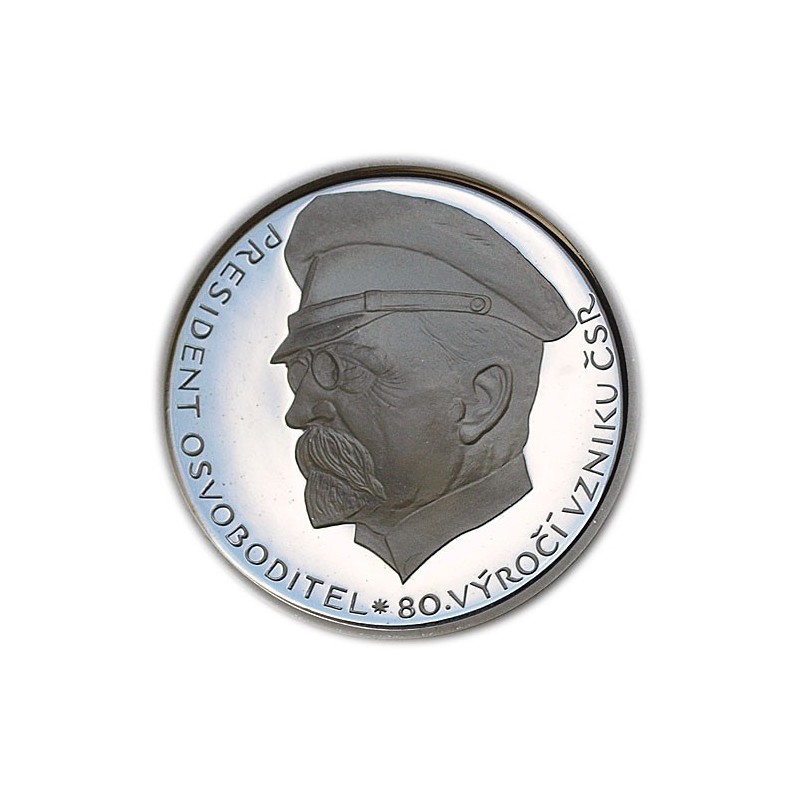1998 - Stříbrná medaile 80 let ČSR