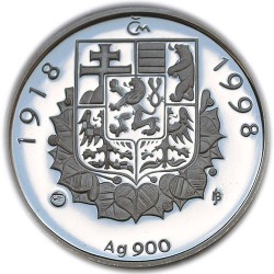 1998 - Stříbrná medaile 80 let ČSR