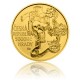 Hrad Rabí - zlatá mince z cyklu Hrady České republiky - běžná kvalita - Standard 