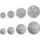2018 - Sada čtyř stříbrných odražků dukátů Zikmunda Lucemburského