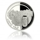 2019 - Platinová mince 50 NZD UNESCO - Telč - 1 Oz