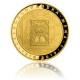 Zlatá pamětní mince Vznik československé měny - špičková kvalita - Proof 