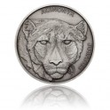 2019 - Stříbrná mince 1 NZD Zvířecí rekordmani - Gepard