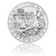 2019 - Stříbrná mince 5 NZD Český lev - 2 Oz - číslováno