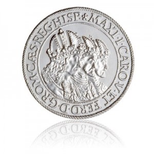 2008 - Stříbrná medaile Replika stříbrného tolaru tří císařů