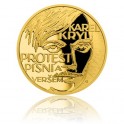 2019 - Zlatá mince 10 NZD Cesta za svobodou - Karel Kryl - Proof