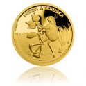 2019 - Zlatá mince 5 NZD Ferda a Beruška
