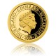 2019 - Zlatá mince 5 NZD Praha - Český Krumlov - Proof 