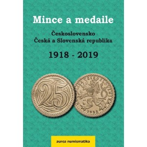 Mince a medaile Československa, ČR a SR 1918 - 2019