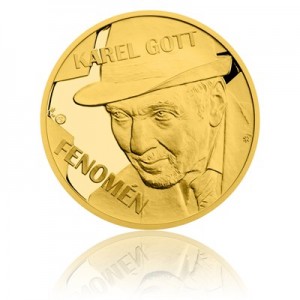 2019 - Zlatá medaile Karel Gott - Fenomén - Au 1/2 Oz - číslováno