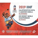 Sada oběžných mincí Slovenské republiky 2019 - MS v ledním hokeji