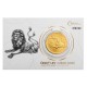 2019 - Zlatá mince 50 NZD Český lev - 1 Oz - číslováno