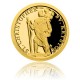 2019 - Zlatá mince 5 NZD Patroni - Svatý Kryštof - Proof 