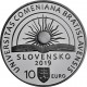 Stříbrná pamětní mince Univerzita Komenského Standard, 2019